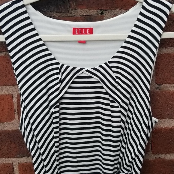 VGUC Sz XL Elle Stripe Dress - Picture 5 of 6